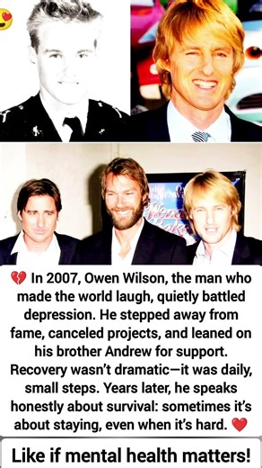 💔 Owen Wilson: Behind the Laughter, a Quiet Battle #story #viral