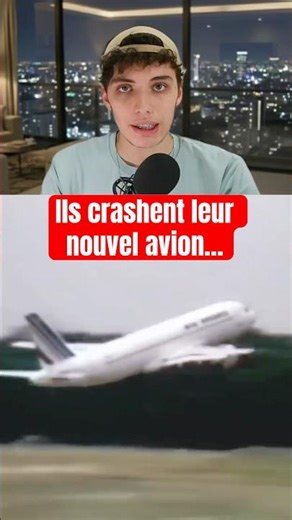 Air France crashes its new A320 💀 #airfrance #crash #aircrash #plane #aviation