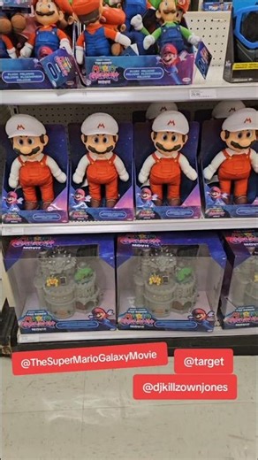 Super Mario Galaxy Movie Toys At Target