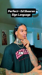 425K views · 18K reactions | Perfect - Ed Sheeran  #perfect #signlanguage #deafawareness #fblifestyle | Shaheem | Facebook