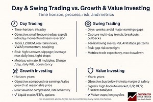 Investing vs Trading: Tools & Tactics Compared