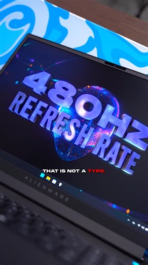 14K views · 50 reactions | 480Hz Refresh rate on a Gaming Monitor?! - Alienware m18 | TechSource | Facebook