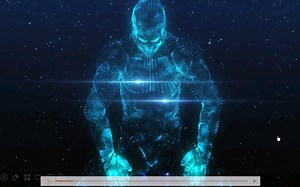 全息高科技PPT炫酷风格模板设计