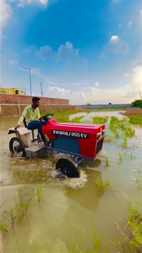 Mini tractor 🚜 | stunt video | #shorts #viral #tochanking #stunt #diy |