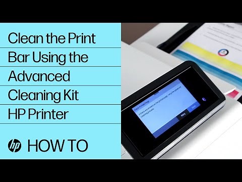 Clean the Print Bar Using the Advanced Cleaning Kit | HP Printer | HP