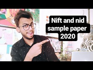 NIFT AND NID SAMPLE PAPER 2020