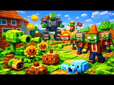 I Played Plants vs Zombies in Minecraft!