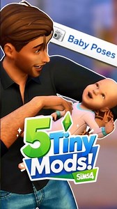 5 more Tiny Mods That make a Huge Difference in The Sims 4 ✨😍 #thesims4 #sims4 #sims4mods