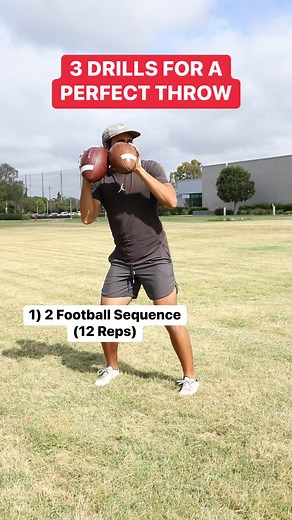 3 Drills For A PERFECT MOTION | First Down Training
