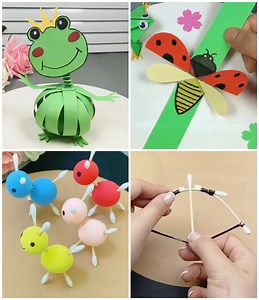 Easy Crafts for Kids to Do at Home | Art & Craft