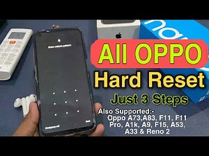 Oppo password reset method | OPPO FRP METHOD |