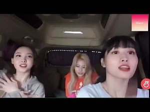 Nayeon Momo Sana singing Fancy Acapella VLIVE