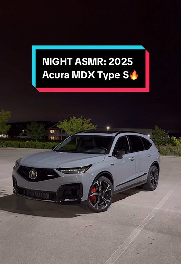 Acura MDX Type S: Nighttime Luxury and Reliability