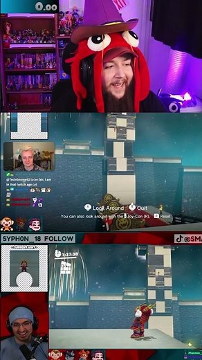 Everyone Is Too DISTRACTED To Start The Round! #mario #marioodyssey #livestream