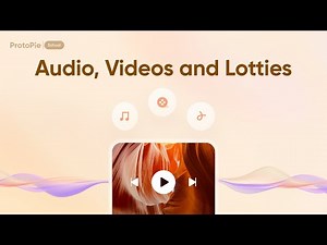 ProtoPie School: Music, video and media player UI | ProtoPie Tutorial