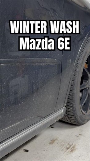 Winter Wash - Mazda 6E - Edit #automobile #detailing #satisfying #mazda #car #caredit