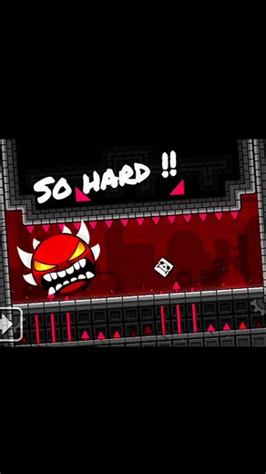 hardest tower level but I complete in geometry dash