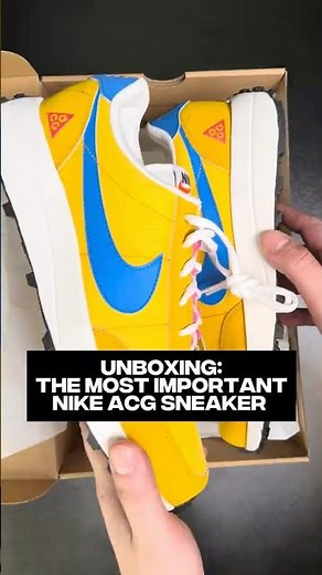 Taking a closer look at the most important Nike ACG sneaker ⛰️ #complexnews