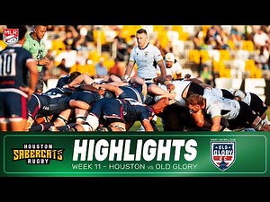 Houston SaberCats vs Old Glory DC | All Tries | 2025 Major League Rugby Highlights