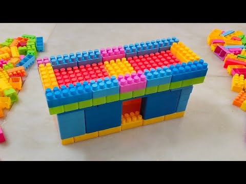 Satisfying DIY House ASMR/ Building Blocks/block game/Lego building blocks#asmr#buildingblocks#lego