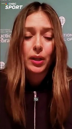 Maria Sharapova on the competition level in men's and women's tennis right now