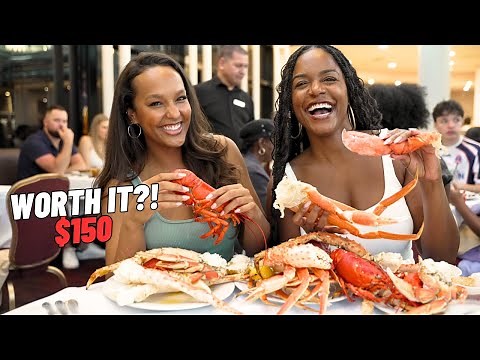The BEST Seafood Buffet in Los Angeles? | $150 AYCE CHALLENGE at Cafe Sierra