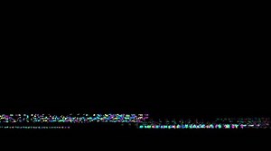 Glitch noise static television VFX. Visual video effect stripes background, tv screen noise glitch effect. Distortion Streams, transition effect for video editing, intro and logo reveal with sound