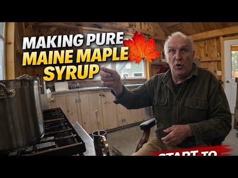 A Day Making Maple Syrup in the Sugar House