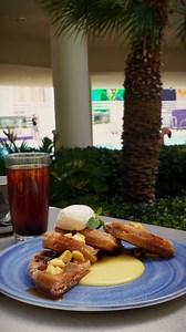 Golden, crisp, and worth every bite. Breakfast at Overlook Grill just hits different 🧇☀️ | The Cosmopolitan of Las Vegas