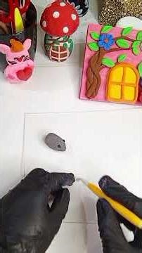 Clay Art Tutorial Making a Realistic Rat #shorts #viral #ytshorts #claycraft #clayart #foryou #new