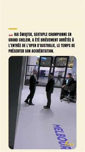 Impact on Instagram: "⛔️🎾 Même les championnes attendent À l’Open d’Australie, Iga Świątek, sextuple championne en Grand Chelem, est brièvement stoppée à l’entrée des couloirs. Sans accréditation visible, l’accès lui est refusé quelques instants, comme pour n’importe quelle autre personne. SOURCE : TNT SPORTS #Tennis #Australie #sport #respect #tennismemes"