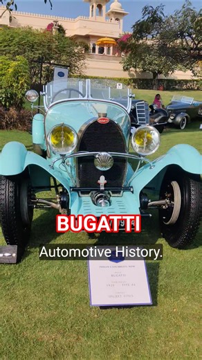 BUGATTI 1929 Type 44 Grand Sport Tourer. #trending #automobile #youtubeshorts #viral #bugatti #short