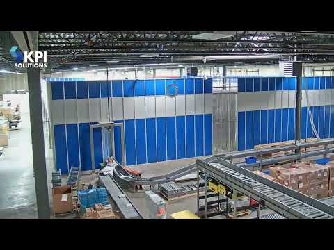 AutoStore System Implementation Timelapse
