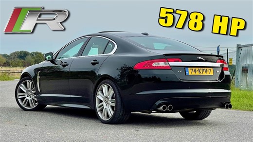 578HP Jaguar XFR Autobahn Review