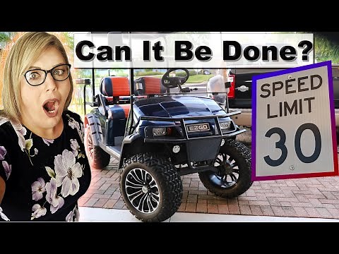 How To Increase Your Golf Cart Speed - Does a 36v to 48v Upgrade Make It Faster?