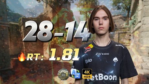 🔥曾经那个“毁天灭地”的你去哪里了？【donk (28-14) Rating 1.81 ancient 4k 2026.3.17】