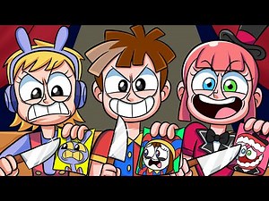 THE AMAZING DIGITAL CIRCUS, But They're HUMAN GIRLS?! UNOFICIAL Animation