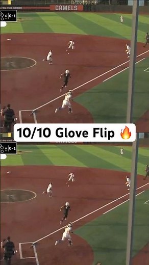 Nicole Cancel’s 10/10 Glove Flip 🔥 | Hofstra Softball Infield Highlight #caasoftball #hofstra