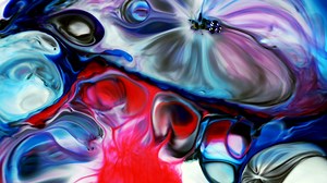 Fantasy textures made with ink - Free Stock Video