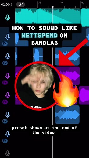 How to sound like Nettspend in Bandlab! This might be the best custom Vocal Preset ive ever used #Nettspend #bandlab #vocalpreset #bandlabpreset #flstudio #undergroundrap #CapCut