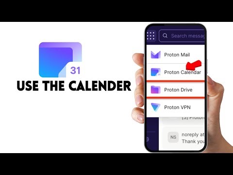 HOW TO USE THE PROTON MAIL CALENDER