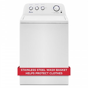 Reviews for Amana 3.8 cu. ft. Large Capacity Top Load Washer in White with High-Efficiency Agitator | Pg 1 - The Home Depot