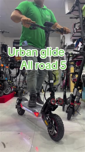 سكوتر كهربائي من العلامة Urban Glide: تروتينات ومعلومات متنوعة