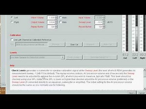 Room EQ Wizard - Step 2 - Check Levels