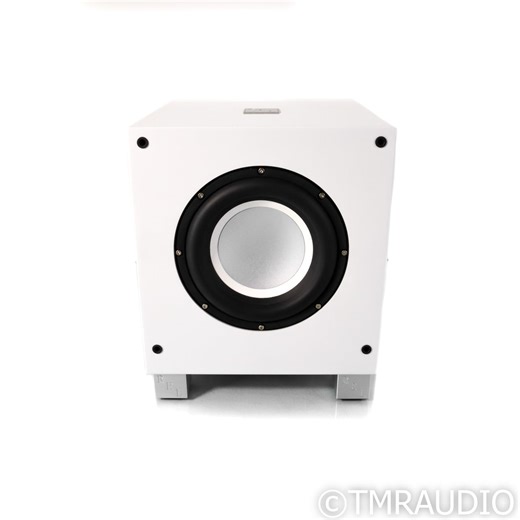 REL Acoustics T/7i 8" Powered Subwoofer; White (No Speakon Cable)