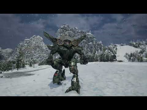 Emerald Drake mech mod showcase for Mechwarrior 5 Mercenaries