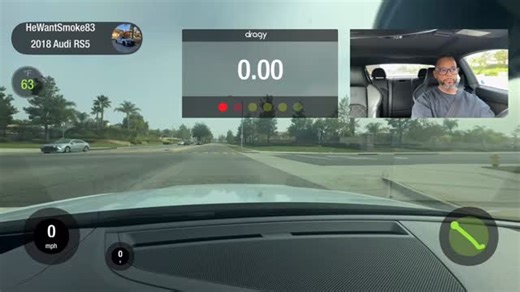 Twin Turbo Audi RS5 0-60 in 3 seconds. | Cedric Moore