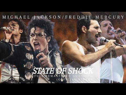 Michael Jackson ft Freddie Mercury - State Of Shock (Full Remastered Audio) (Official Video) 4K 2024