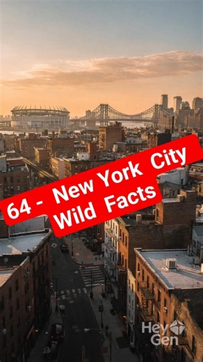 64 - New York City Wild Facts #NewYorkCity #NYC #NewYork #NYCLife #MafiaNYC