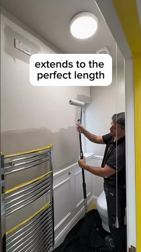 Prodec Advance Saber Telescopic Paint Roller Pole 3ft to 6ft AREX007 | Quick Demonstration